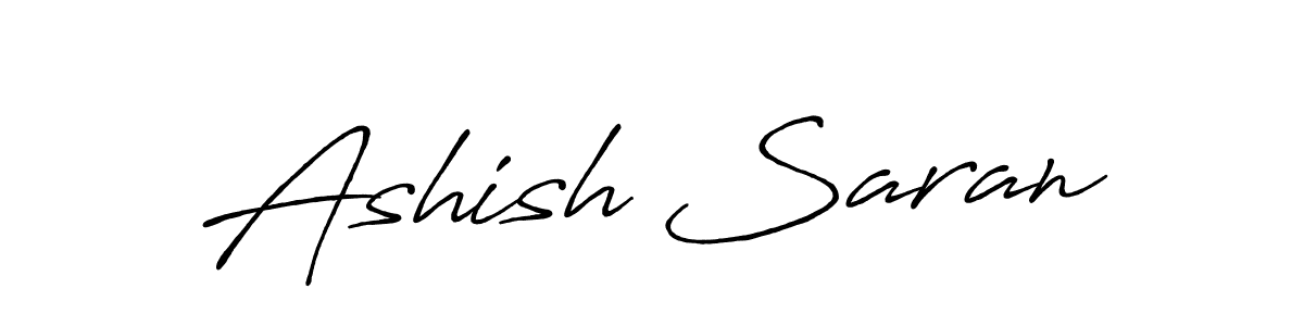 It looks lik you need a new signature style for name Ashish Saran. Design unique handwritten (Antro_Vectra_Bolder) signature with our free signature maker in just a few clicks. Ashish Saran signature style 7 images and pictures png