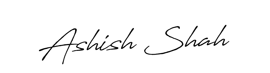 Antro_Vectra_Bolder is a professional signature style that is perfect for those who want to add a touch of class to their signature. It is also a great choice for those who want to make their signature more unique. Get Ashish Shah name to fancy signature for free. Ashish Shah signature style 7 images and pictures png