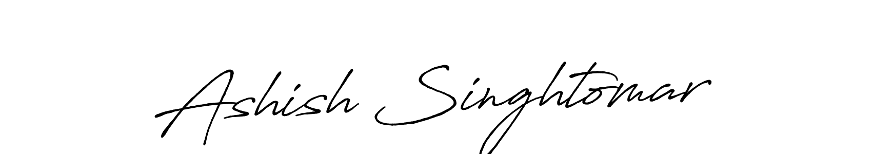 Make a beautiful signature design for name Ashish Singhtomar. Use this online signature maker to create a handwritten signature for free. Ashish Singhtomar signature style 7 images and pictures png