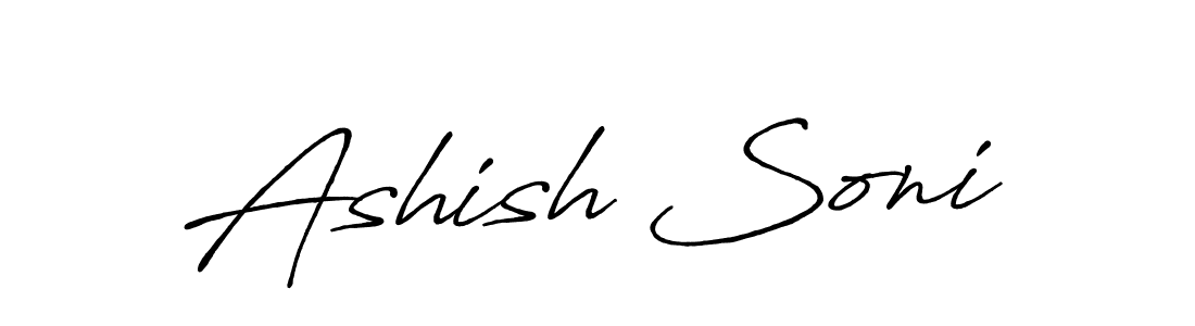 You should practise on your own different ways (Antro_Vectra_Bolder) to write your name (Ashish Soni) in signature. don't let someone else do it for you. Ashish Soni signature style 7 images and pictures png