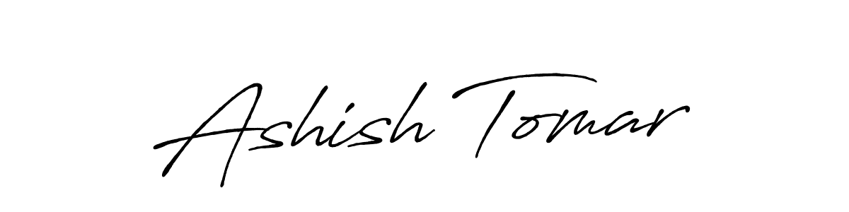 Make a beautiful signature design for name Ashish Tomar. Use this online signature maker to create a handwritten signature for free. Ashish Tomar signature style 7 images and pictures png