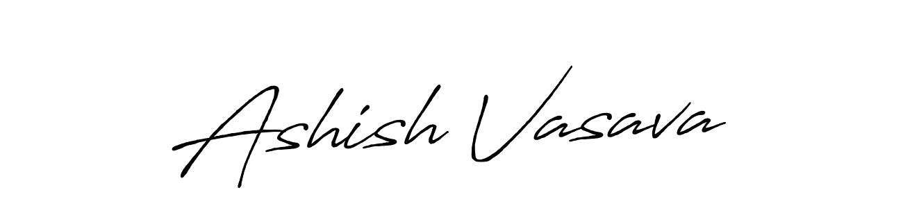 It looks lik you need a new signature style for name Ashish Vasava. Design unique handwritten (Antro_Vectra_Bolder) signature with our free signature maker in just a few clicks. Ashish Vasava signature style 7 images and pictures png