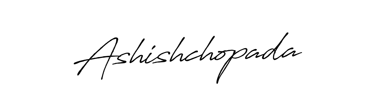 Make a beautiful signature design for name Ashishchopada. Use this online signature maker to create a handwritten signature for free. Ashishchopada signature style 7 images and pictures png