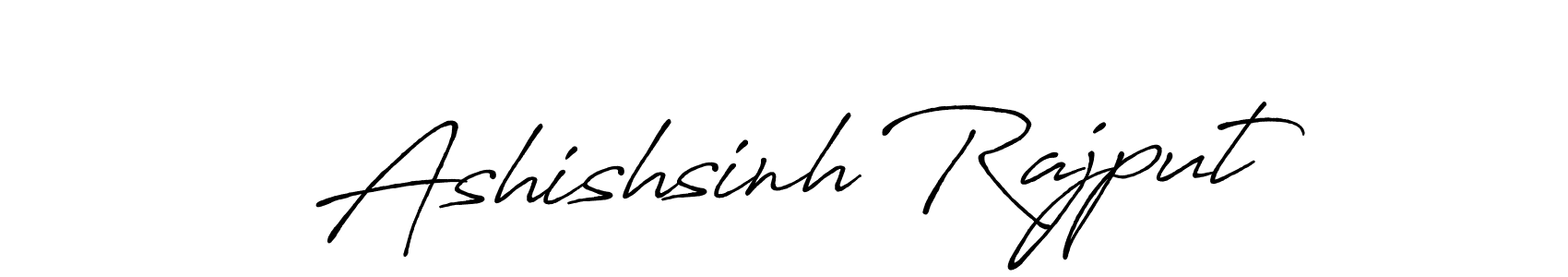 How to make Ashishsinh Rajput signature? Antro_Vectra_Bolder is a professional autograph style. Create handwritten signature for Ashishsinh Rajput name. Ashishsinh Rajput signature style 7 images and pictures png