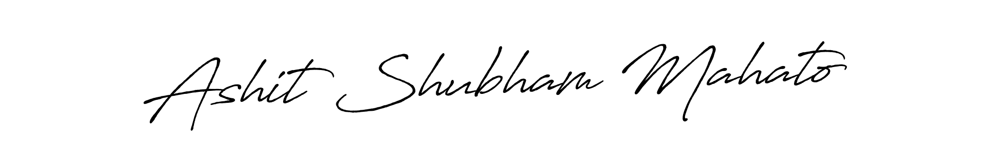 Also You can easily find your signature by using the search form. We will create Ashit Shubham Mahato name handwritten signature images for you free of cost using Antro_Vectra_Bolder sign style. Ashit Shubham Mahato signature style 7 images and pictures png