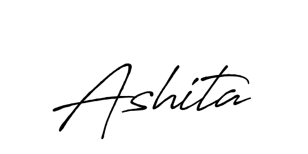 Use a signature maker to create a handwritten signature online. With this signature software, you can design (Antro_Vectra_Bolder) your own signature for name Ashita. Ashita signature style 7 images and pictures png