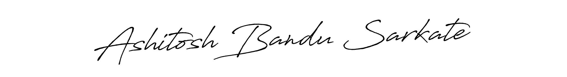 Design your own signature with our free online signature maker. With this signature software, you can create a handwritten (Antro_Vectra_Bolder) signature for name Ashitosh Bandu Sarkate. Ashitosh Bandu Sarkate signature style 7 images and pictures png