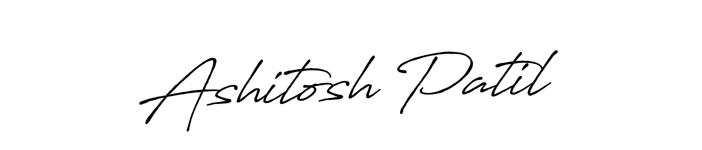 You should practise on your own different ways (Antro_Vectra_Bolder) to write your name (Ashitosh Patil) in signature. don't let someone else do it for you. Ashitosh Patil signature style 7 images and pictures png