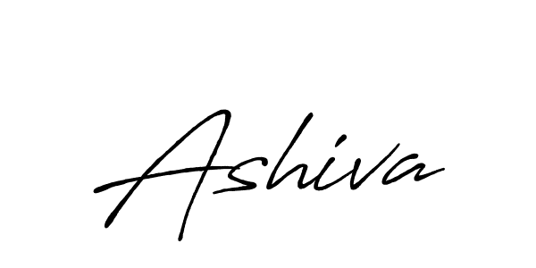 How to make Ashiva name signature. Use Antro_Vectra_Bolder style for creating short signs online. This is the latest handwritten sign. Ashiva signature style 7 images and pictures png