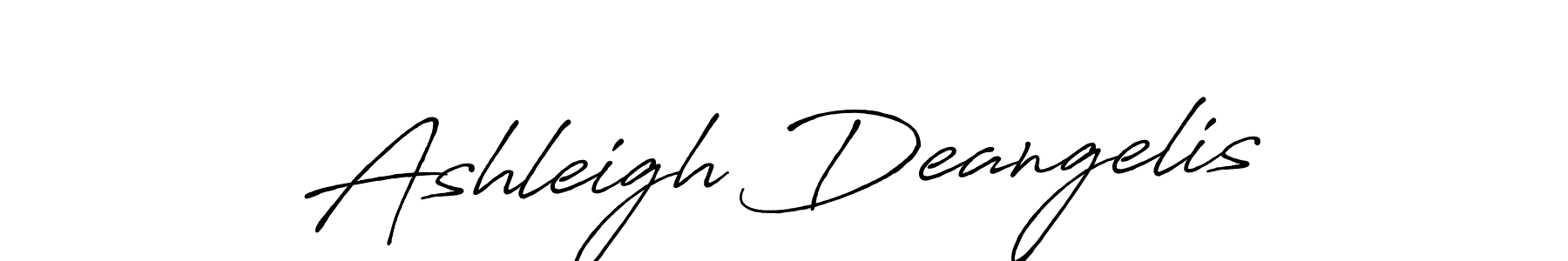 This is the best signature style for the Ashleigh Deangelis name. Also you like these signature font (Antro_Vectra_Bolder). Mix name signature. Ashleigh Deangelis signature style 7 images and pictures png