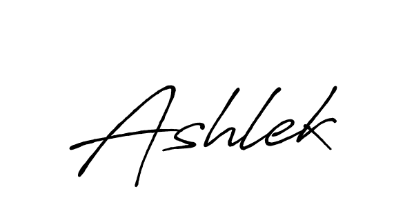 Also we have Ashlek name is the best signature style. Create professional handwritten signature collection using Antro_Vectra_Bolder autograph style. Ashlek signature style 7 images and pictures png