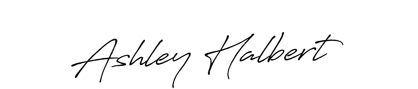 Antro_Vectra_Bolder is a professional signature style that is perfect for those who want to add a touch of class to their signature. It is also a great choice for those who want to make their signature more unique. Get Ashley Halbert name to fancy signature for free. Ashley Halbert signature style 7 images and pictures png