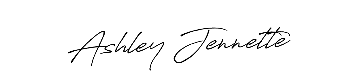 Also we have Ashley Jennette name is the best signature style. Create professional handwritten signature collection using Antro_Vectra_Bolder autograph style. Ashley Jennette signature style 7 images and pictures png