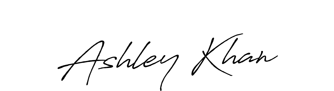 You can use this online signature creator to create a handwritten signature for the name Ashley Khan. This is the best online autograph maker. Ashley Khan signature style 7 images and pictures png