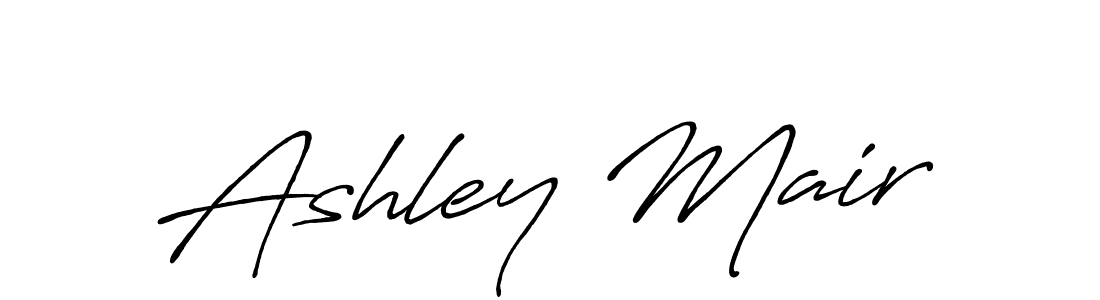 Also we have Ashley Mair name is the best signature style. Create professional handwritten signature collection using Antro_Vectra_Bolder autograph style. Ashley Mair signature style 7 images and pictures png