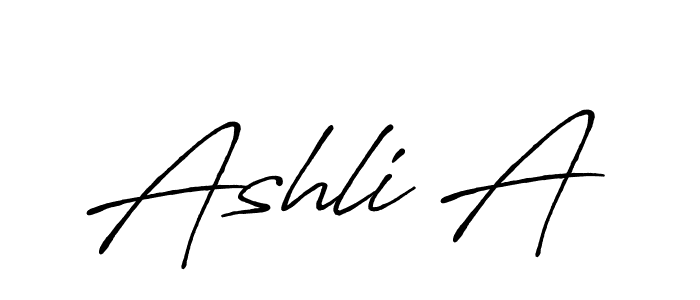 Once you've used our free online signature maker to create your best signature Antro_Vectra_Bolder style, it's time to enjoy all of the benefits that Ashli A name signing documents. Ashli A signature style 7 images and pictures png