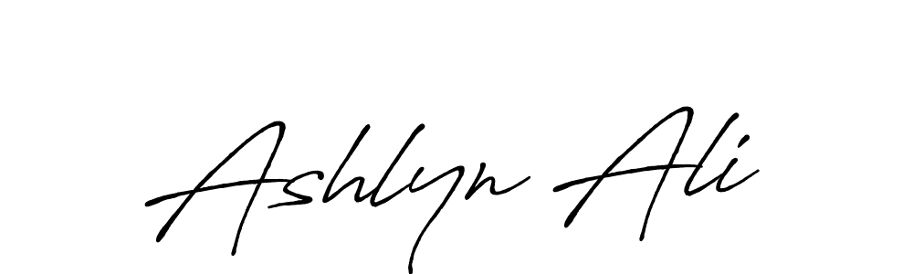 You should practise on your own different ways (Antro_Vectra_Bolder) to write your name (Ashlyn Ali) in signature. don't let someone else do it for you. Ashlyn Ali signature style 7 images and pictures png
