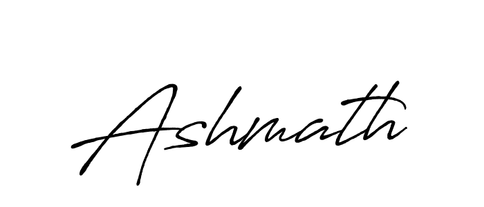 How to make Ashmath signature? Antro_Vectra_Bolder is a professional autograph style. Create handwritten signature for Ashmath name. Ashmath signature style 7 images and pictures png