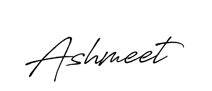 Ashmeet stylish signature style. Best Handwritten Sign (Antro_Vectra_Bolder) for my name. Handwritten Signature Collection Ideas for my name Ashmeet. Ashmeet signature style 7 images and pictures png