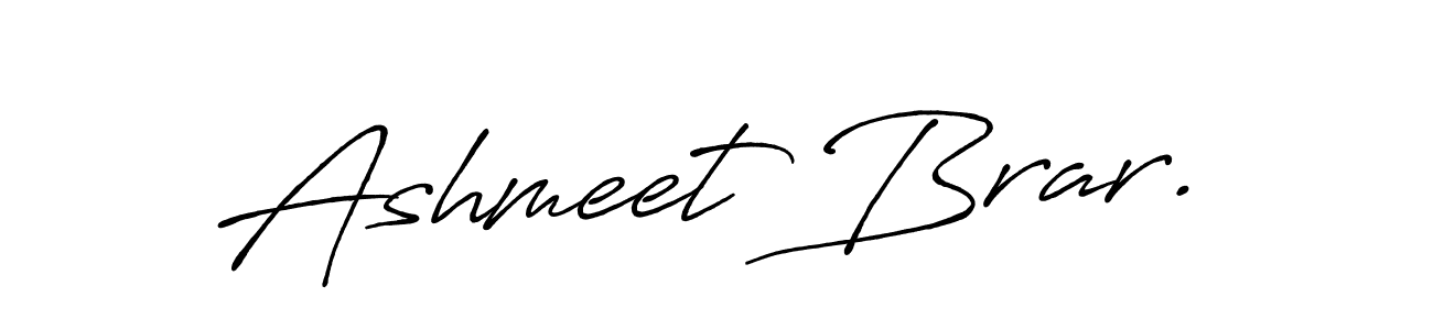 Check out images of Autograph of Ashmeet Brar. name. Actor Ashmeet Brar. Signature Style. Antro_Vectra_Bolder is a professional sign style online. Ashmeet Brar. signature style 7 images and pictures png