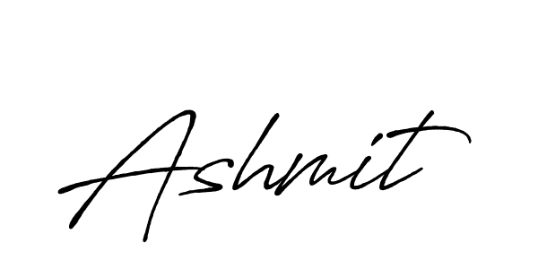 Create a beautiful signature design for name Ashmit. With this signature (Antro_Vectra_Bolder) fonts, you can make a handwritten signature for free. Ashmit signature style 7 images and pictures png