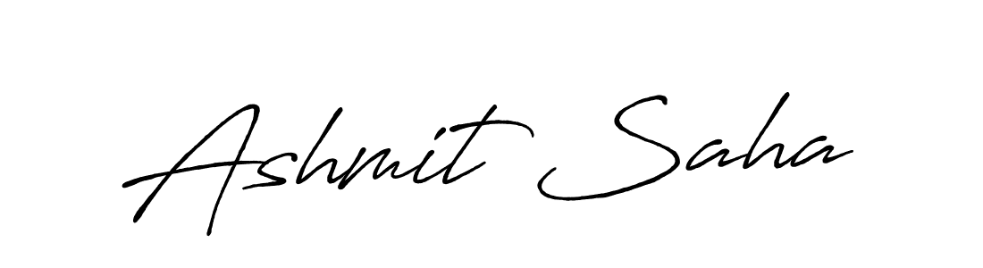 How to make Ashmit Saha signature? Antro_Vectra_Bolder is a professional autograph style. Create handwritten signature for Ashmit Saha name. Ashmit Saha signature style 7 images and pictures png