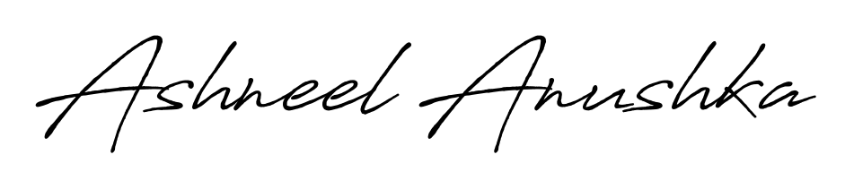 Make a beautiful signature design for name Ashneel Anushka. Use this online signature maker to create a handwritten signature for free. Ashneel Anushka signature style 7 images and pictures png