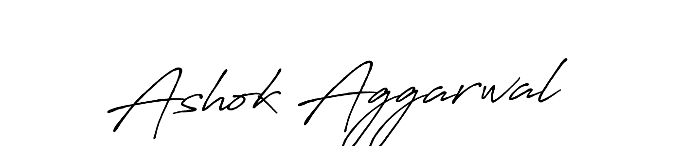 Antro_Vectra_Bolder is a professional signature style that is perfect for those who want to add a touch of class to their signature. It is also a great choice for those who want to make their signature more unique. Get Ashok Aggarwal name to fancy signature for free. Ashok Aggarwal signature style 7 images and pictures png