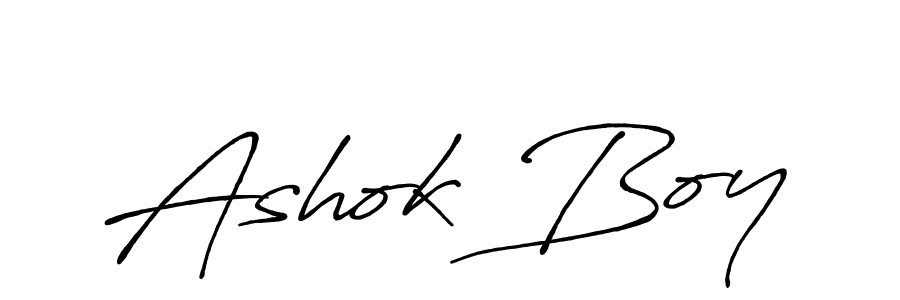 Similarly Antro_Vectra_Bolder is the best handwritten signature design. Signature creator online .You can use it as an online autograph creator for name Ashok Boy. Ashok Boy signature style 7 images and pictures png