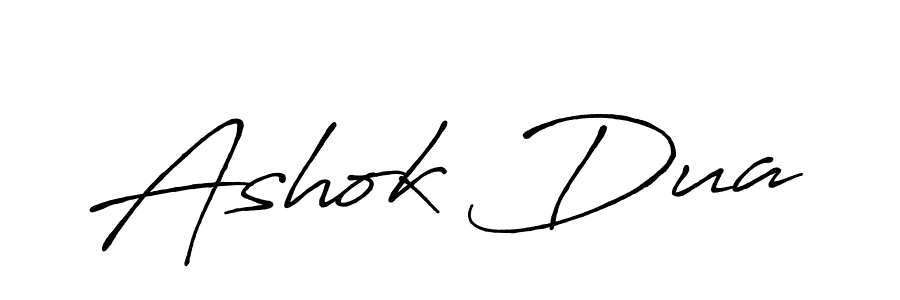 Design your own signature with our free online signature maker. With this signature software, you can create a handwritten (Antro_Vectra_Bolder) signature for name Ashok Dua. Ashok Dua signature style 7 images and pictures png