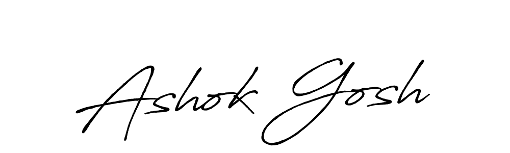 Make a beautiful signature design for name Ashok Gosh. Use this online signature maker to create a handwritten signature for free. Ashok Gosh signature style 7 images and pictures png