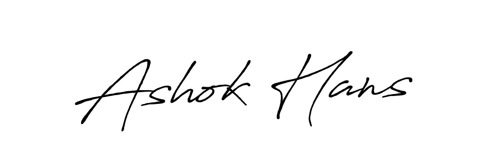This is the best signature style for the Ashok Hans name. Also you like these signature font (Antro_Vectra_Bolder). Mix name signature. Ashok Hans signature style 7 images and pictures png