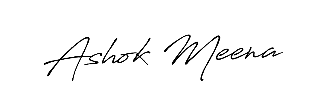 It looks lik you need a new signature style for name Ashok Meena. Design unique handwritten (Antro_Vectra_Bolder) signature with our free signature maker in just a few clicks. Ashok Meena signature style 7 images and pictures png