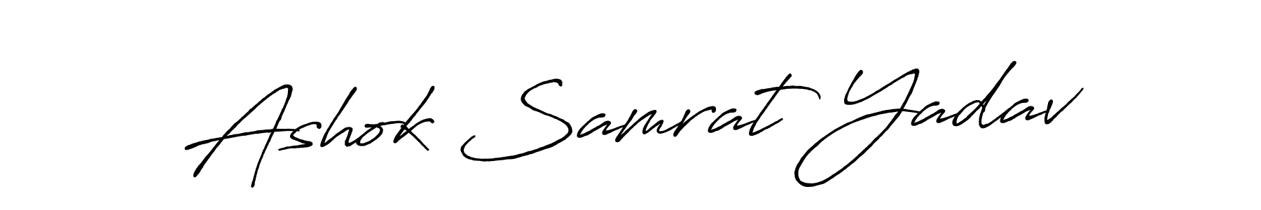 How to Draw Ashok Samrat Yadav signature style? Antro_Vectra_Bolder is a latest design signature styles for name Ashok Samrat Yadav. Ashok Samrat Yadav signature style 7 images and pictures png