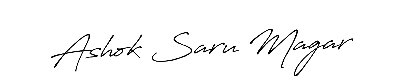 How to Draw Ashok Saru Magar signature style? Antro_Vectra_Bolder is a latest design signature styles for name Ashok Saru Magar. Ashok Saru Magar signature style 7 images and pictures png