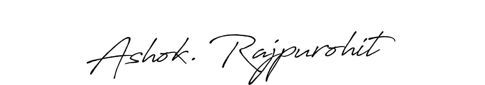 Ashok. Rajpurohit stylish signature style. Best Handwritten Sign (Antro_Vectra_Bolder) for my name. Handwritten Signature Collection Ideas for my name Ashok. Rajpurohit. Ashok. Rajpurohit signature style 7 images and pictures png