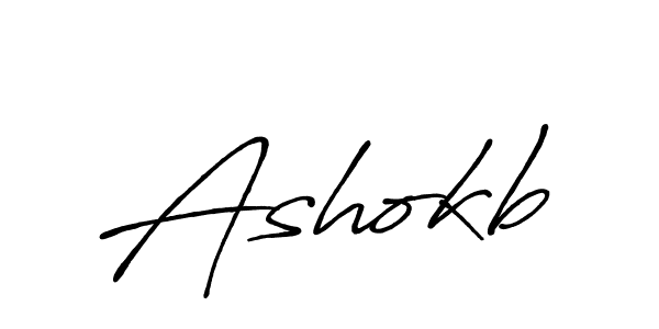 How to make Ashokb signature? Antro_Vectra_Bolder is a professional autograph style. Create handwritten signature for Ashokb name. Ashokb signature style 7 images and pictures png