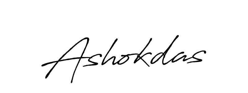 Design your own signature with our free online signature maker. With this signature software, you can create a handwritten (Antro_Vectra_Bolder) signature for name Ashokdas. Ashokdas signature style 7 images and pictures png