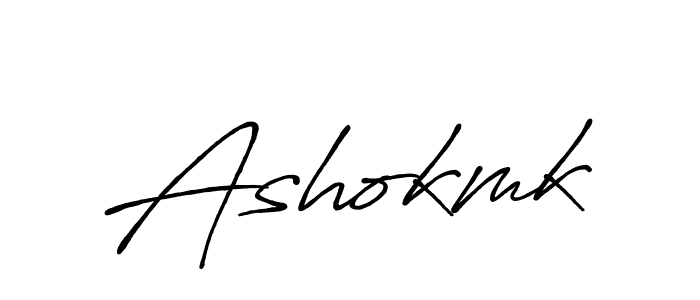 How to Draw Ashokmk signature style? Antro_Vectra_Bolder is a latest design signature styles for name Ashokmk. Ashokmk signature style 7 images and pictures png