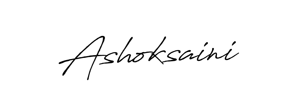 How to Draw Ashoksaini signature style? Antro_Vectra_Bolder is a latest design signature styles for name Ashoksaini. Ashoksaini signature style 7 images and pictures png