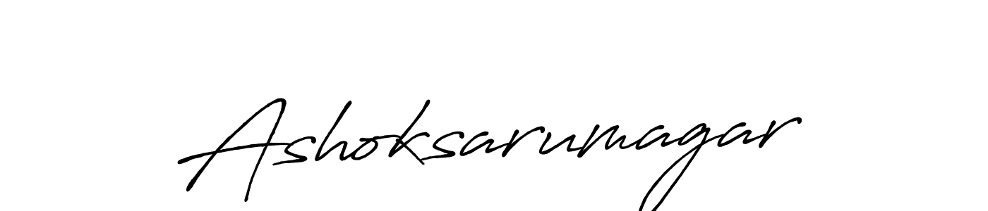 Once you've used our free online signature maker to create your best signature Antro_Vectra_Bolder style, it's time to enjoy all of the benefits that Ashoksarumagar name signing documents. Ashoksarumagar signature style 7 images and pictures png