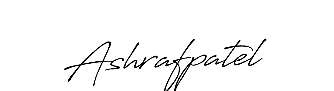 Make a beautiful signature design for name Ashrafpatel. Use this online signature maker to create a handwritten signature for free. Ashrafpatel signature style 7 images and pictures png