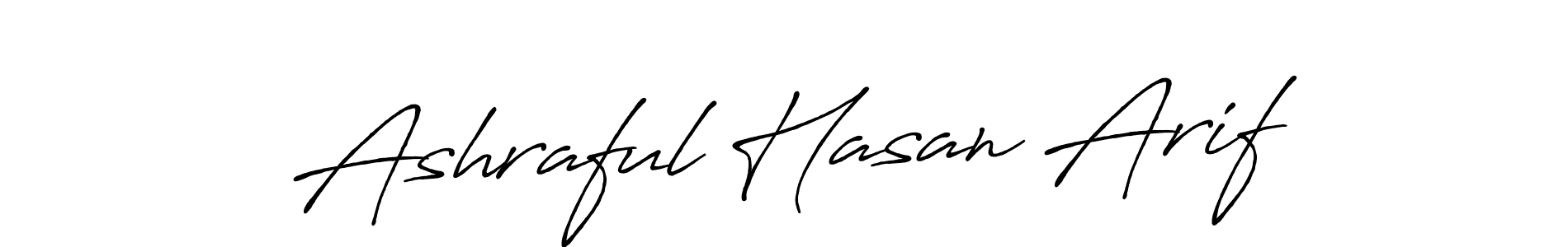 It looks lik you need a new signature style for name Ashraful Hasan Arif. Design unique handwritten (Antro_Vectra_Bolder) signature with our free signature maker in just a few clicks. Ashraful Hasan Arif signature style 7 images and pictures png