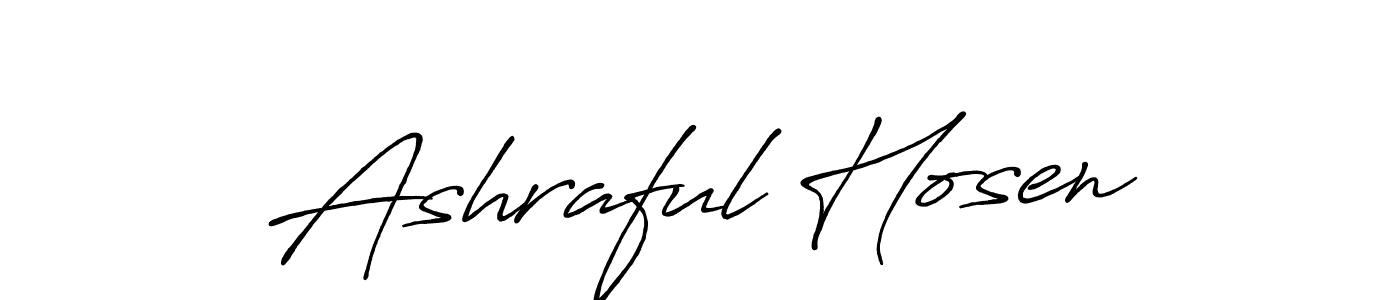 Similarly Antro_Vectra_Bolder is the best handwritten signature design. Signature creator online .You can use it as an online autograph creator for name Ashraful Hosen. Ashraful Hosen signature style 7 images and pictures png