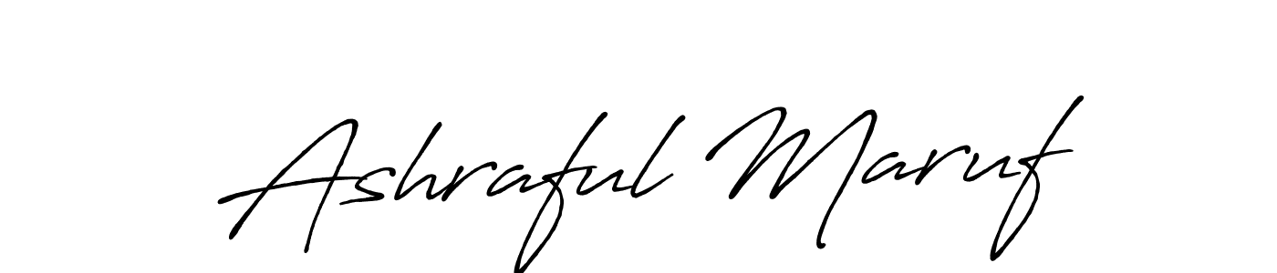 Similarly Antro_Vectra_Bolder is the best handwritten signature design. Signature creator online .You can use it as an online autograph creator for name Ashraful Maruf. Ashraful Maruf signature style 7 images and pictures png