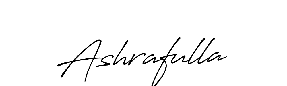 How to make Ashrafulla name signature. Use Antro_Vectra_Bolder style for creating short signs online. This is the latest handwritten sign. Ashrafulla signature style 7 images and pictures png