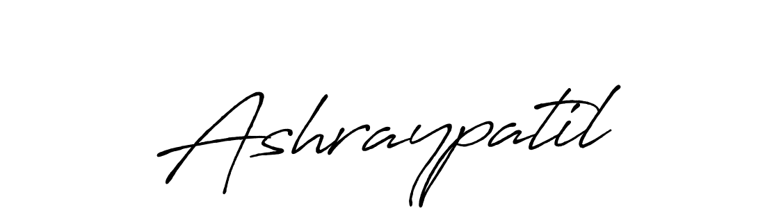 Ashraypatil stylish signature style. Best Handwritten Sign (Antro_Vectra_Bolder) for my name. Handwritten Signature Collection Ideas for my name Ashraypatil. Ashraypatil signature style 7 images and pictures png
