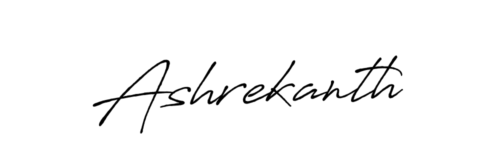 Design your own signature with our free online signature maker. With this signature software, you can create a handwritten (Antro_Vectra_Bolder) signature for name Ashrekanth. Ashrekanth signature style 7 images and pictures png