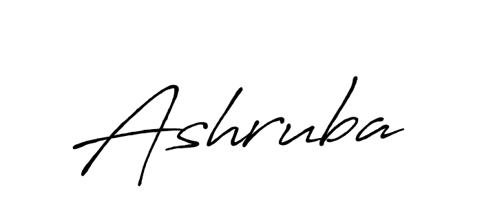 Also we have Ashruba name is the best signature style. Create professional handwritten signature collection using Antro_Vectra_Bolder autograph style. Ashruba signature style 7 images and pictures png