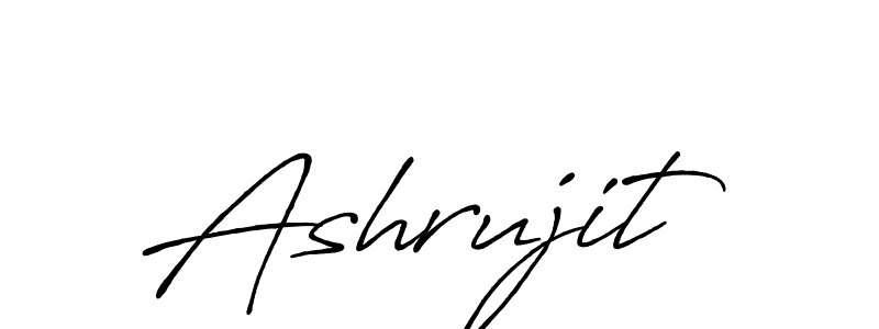 Make a beautiful signature design for name Ashrujit. With this signature (Antro_Vectra_Bolder) style, you can create a handwritten signature for free. Ashrujit signature style 7 images and pictures png